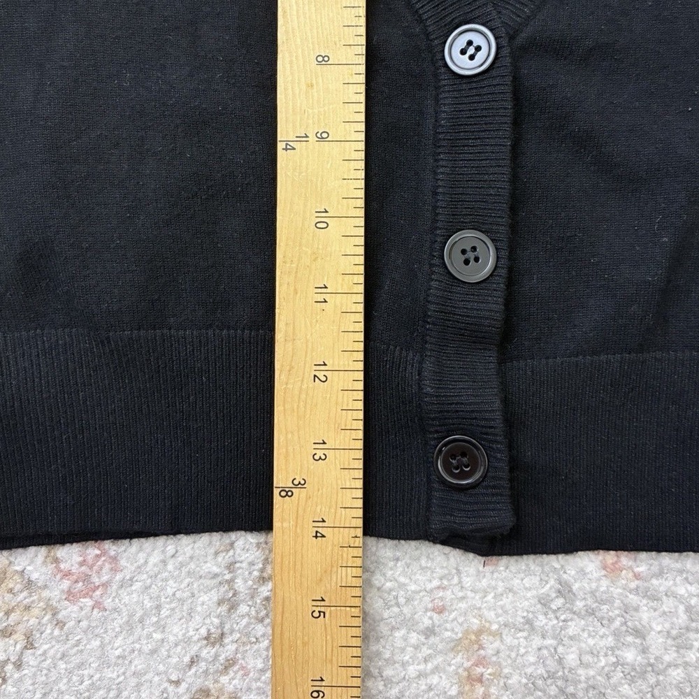 Urban black cropped knit cardigan bolero shrug Dark Romantic Witchy Whimsigoth - Picture 5 of 7